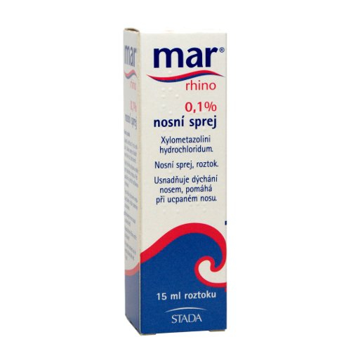 Mar rhino 0.1% nosní sprej 15 ml Mar