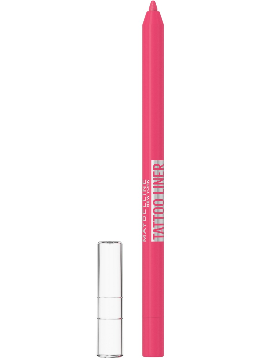 Maybelline Eye Studio Tattoo Liner Gel Pencil odstín 802 Ultra Pink gelová tužka na oči 1 ks Maybelline