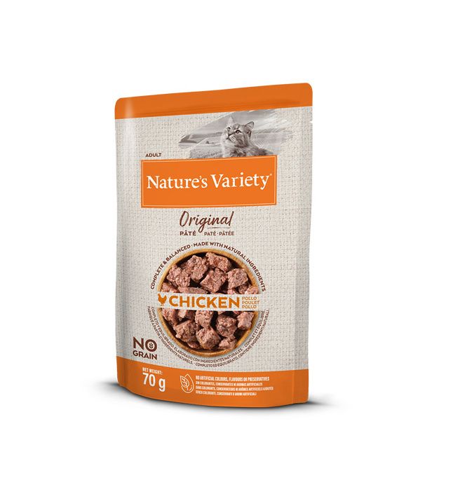 Natures Variety Original pro kočky s kuřecím kapsička 70 g Natures Variety