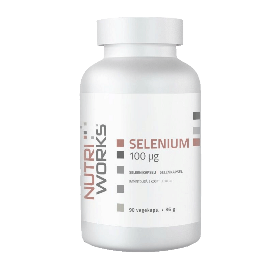 NutriWorks Selenium 100µg - 90 kapslí NutriWorks