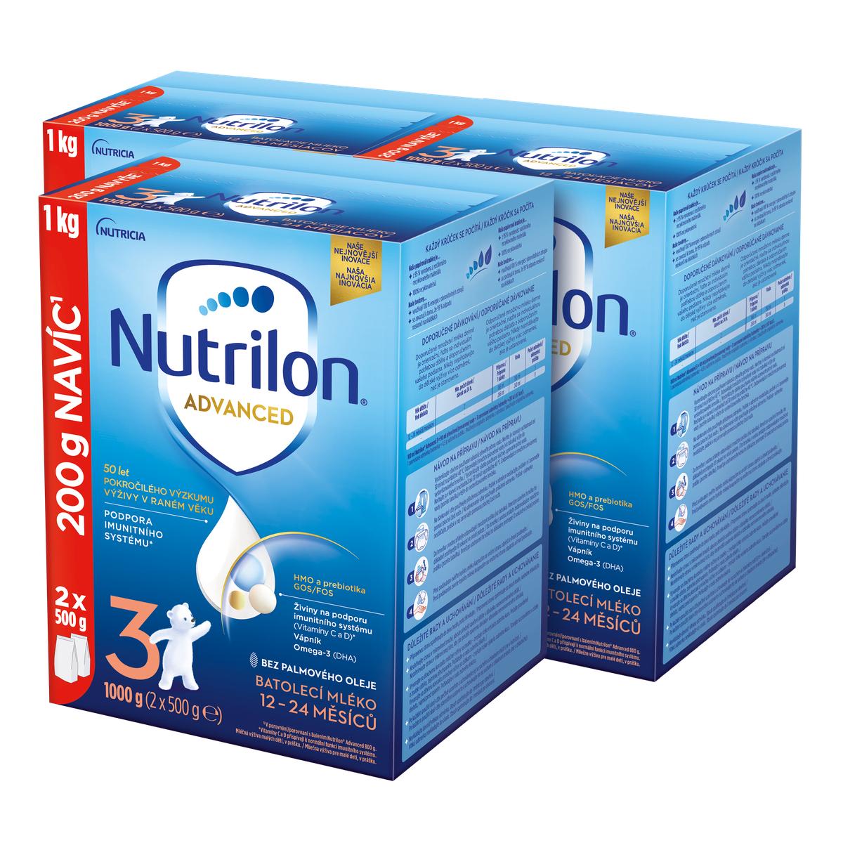 Nutrilon Advanced 3 3x1000 g Nutrilon