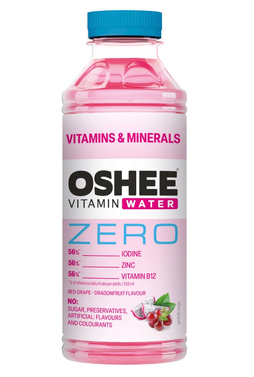 OSHEE Vitamínová voda minerály&vitamíny zero 555 ml OSHEE