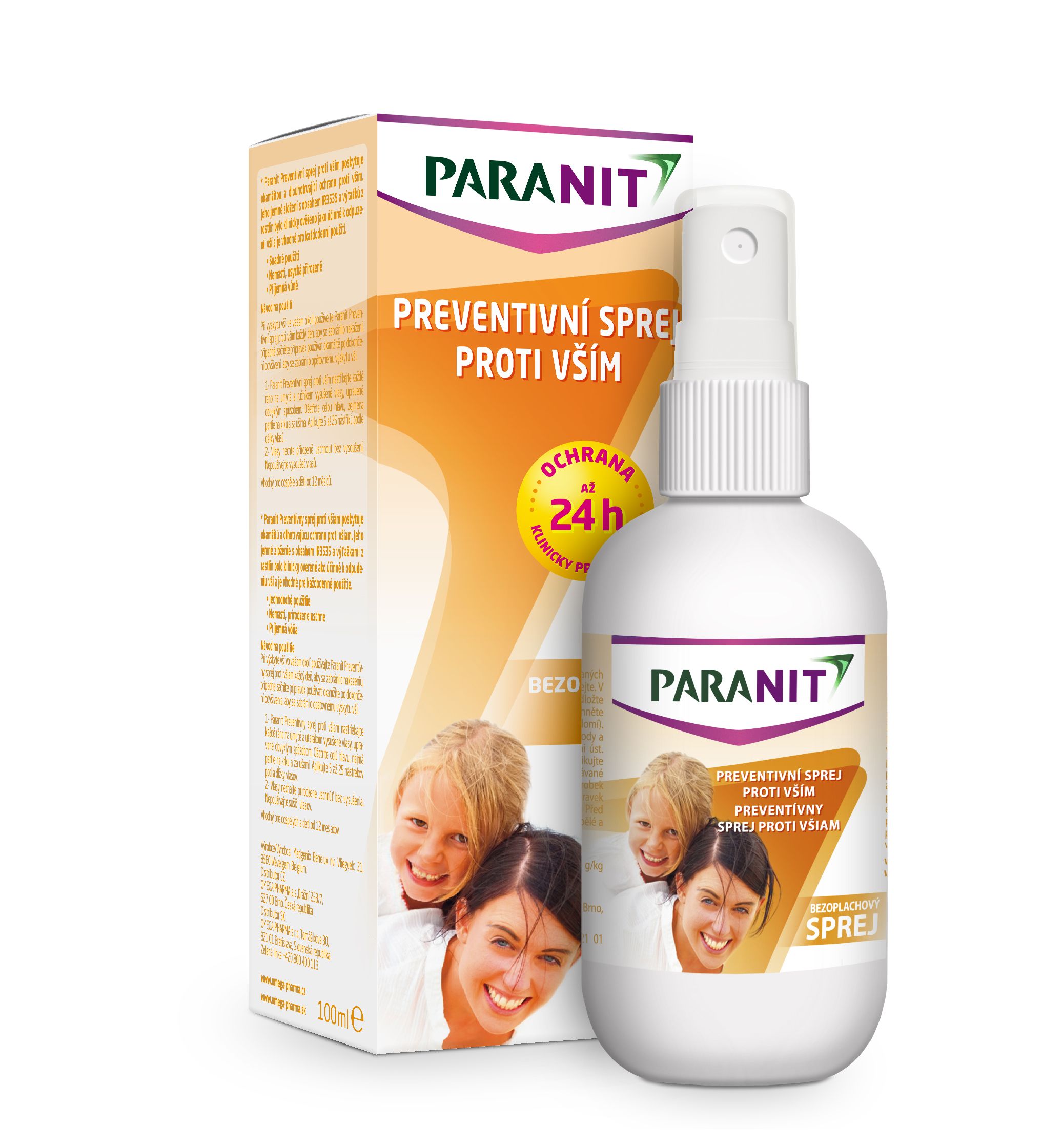 Paranit Preventivní sprej proti vším 100 ml Paranit