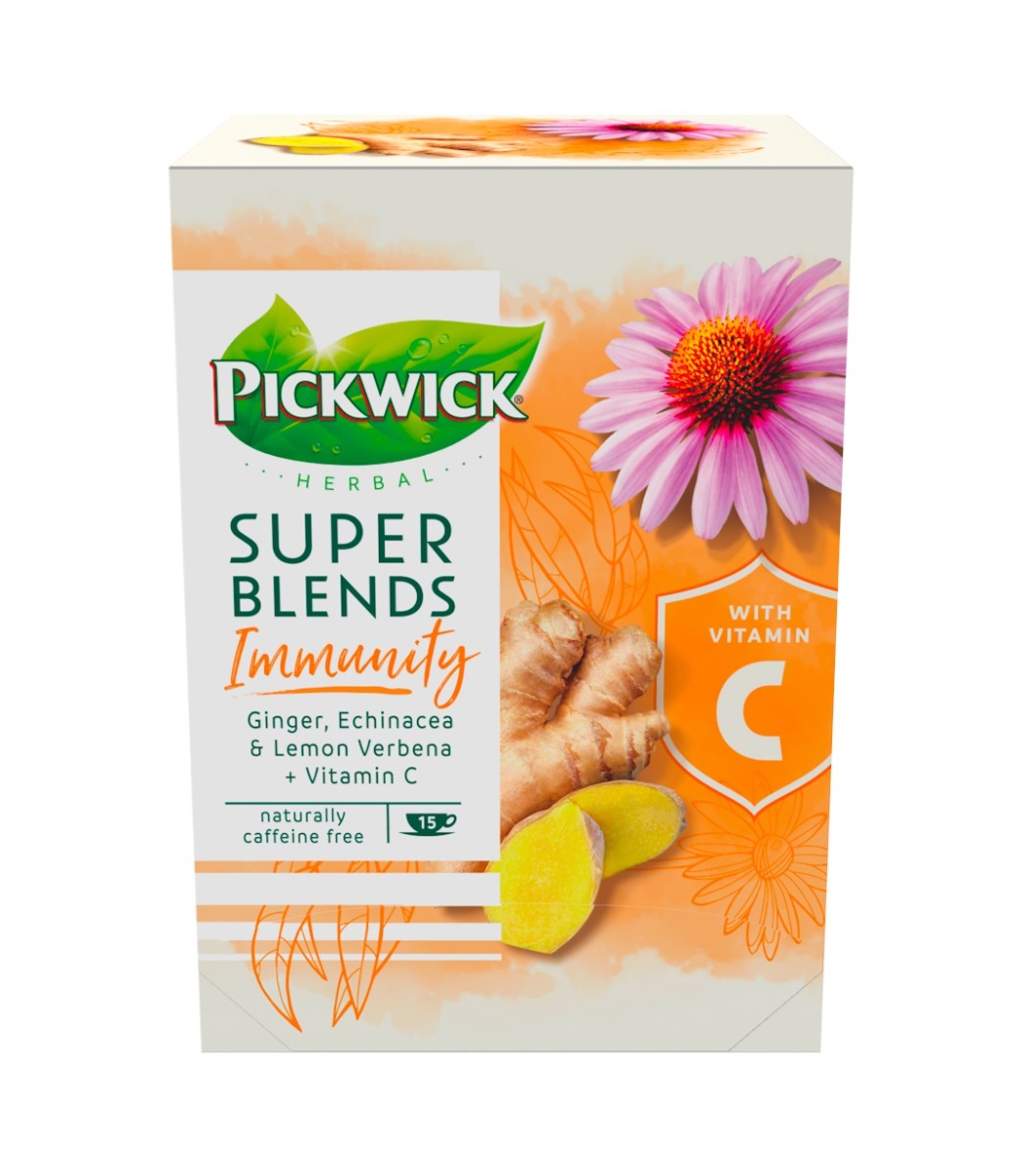 Pickwick Super Blends Imunita porcovaný čaj 15x1