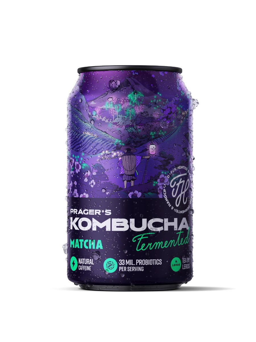 Pragers Kombucha Matcha 330 ml Pragers