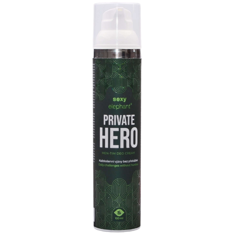 Sexy Elephant Deo krém Private Hero (100ml) Sexy Elephant