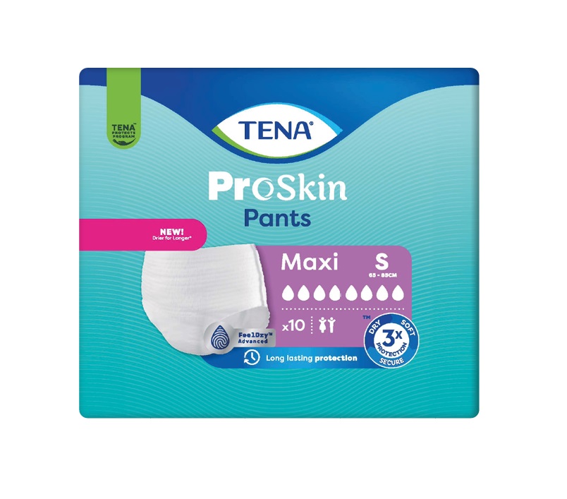 Tena Pants ProSkin Maxi S inkontinenční kalhotky 10 ks Tena