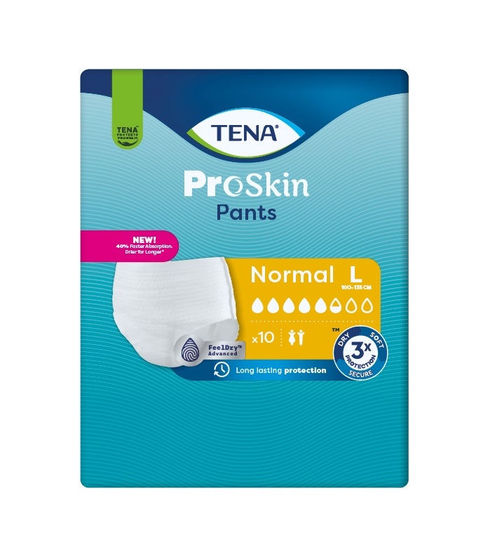 Tena Pants ProSkin Normal L inkontinenční kalhotky 10 ks Tena