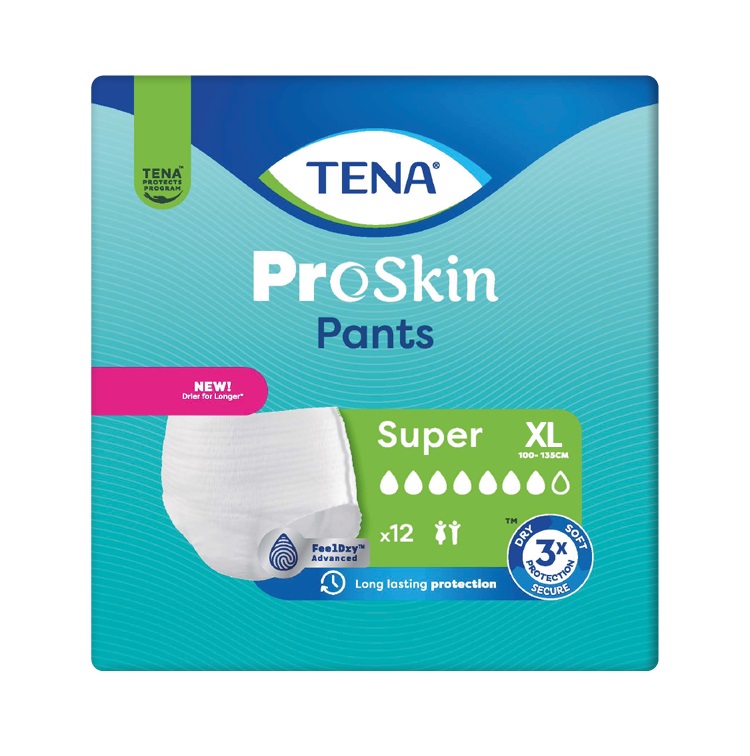 Tena Pants ProSkin Super XL inkontinenční kalhotky 12 ks Tena