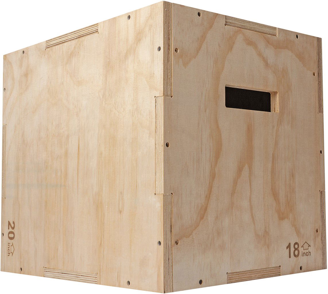 VIRTUFIT Wooden Plyo Box 3 V 1 - Malá VIRTUFIT