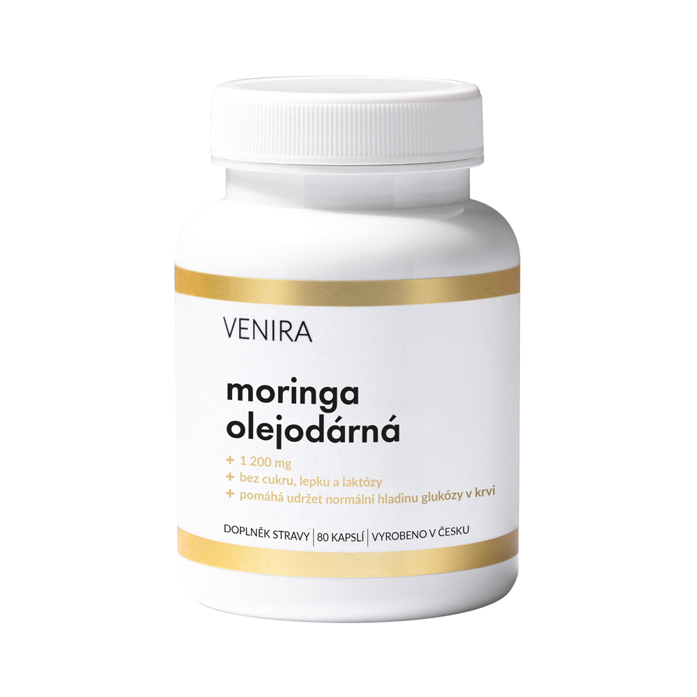 Venira Moringa olejodárná 80 kapslí Venira