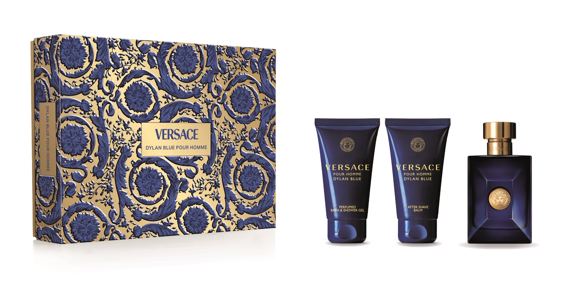 Versace Dylan Blue pour Homme dárkový set pro muže 3 ks Versace