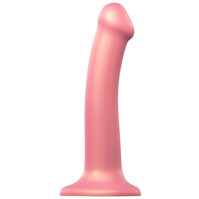 dildo s přísavkou Metallic Shine M (18 cm)