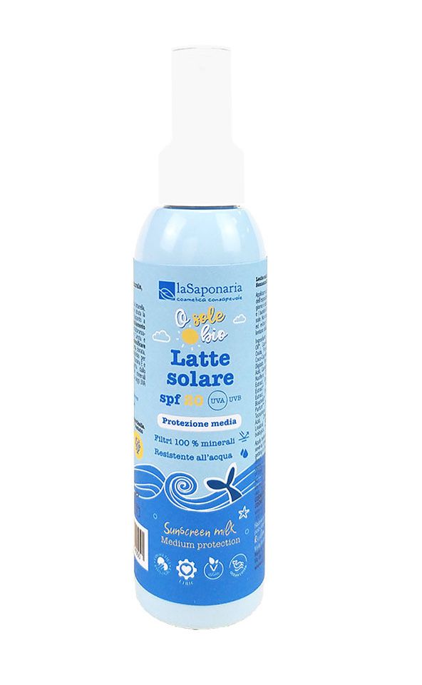 laSaponaria Opalovací mléko SPF20 BIO 125 ml laSaponaria