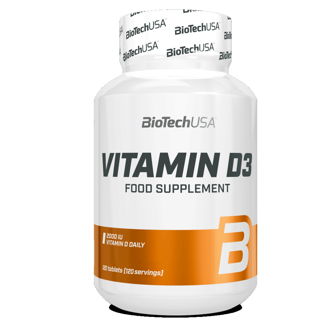 BioTech USA Vitamin D3 - 60 tablet BioTech USA