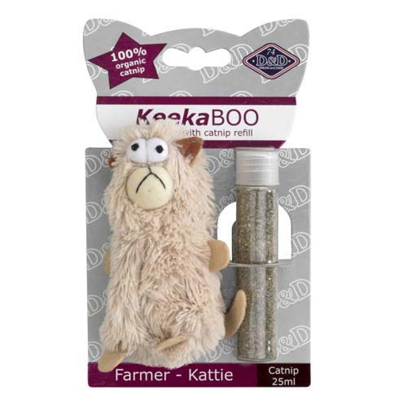 Ebi D&D KeekaBOO Farmer-Kattie 10cm 25ml Catnip Ebi