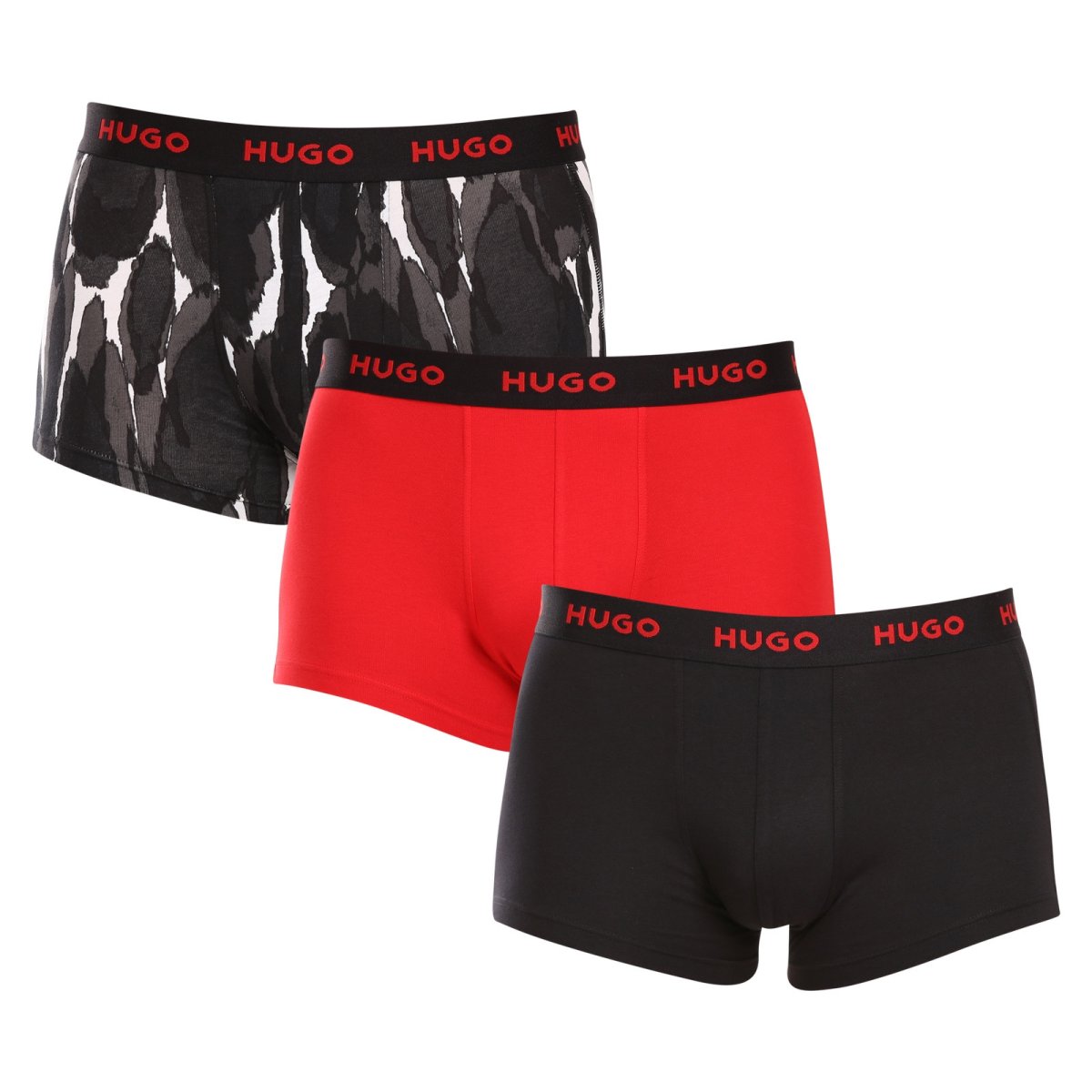 HUGO 3PACK pánské boxerky vícebarevné (50480170 022) L HUGO