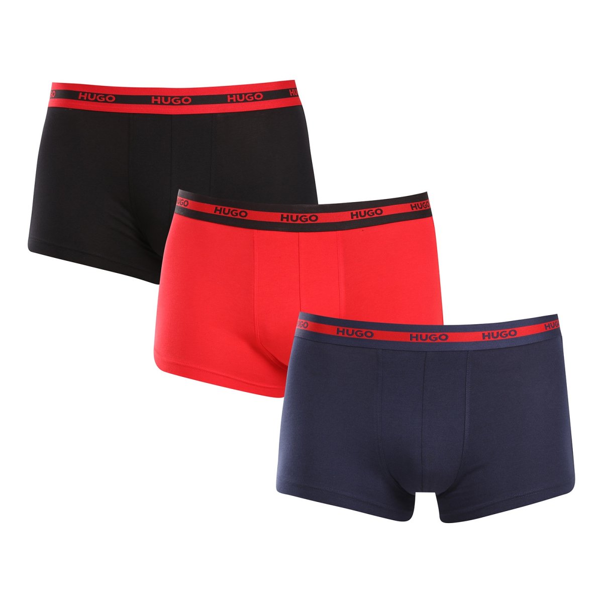 HUGO 3PACK pánské boxerky vícebarevné (50517883 960) XL HUGO