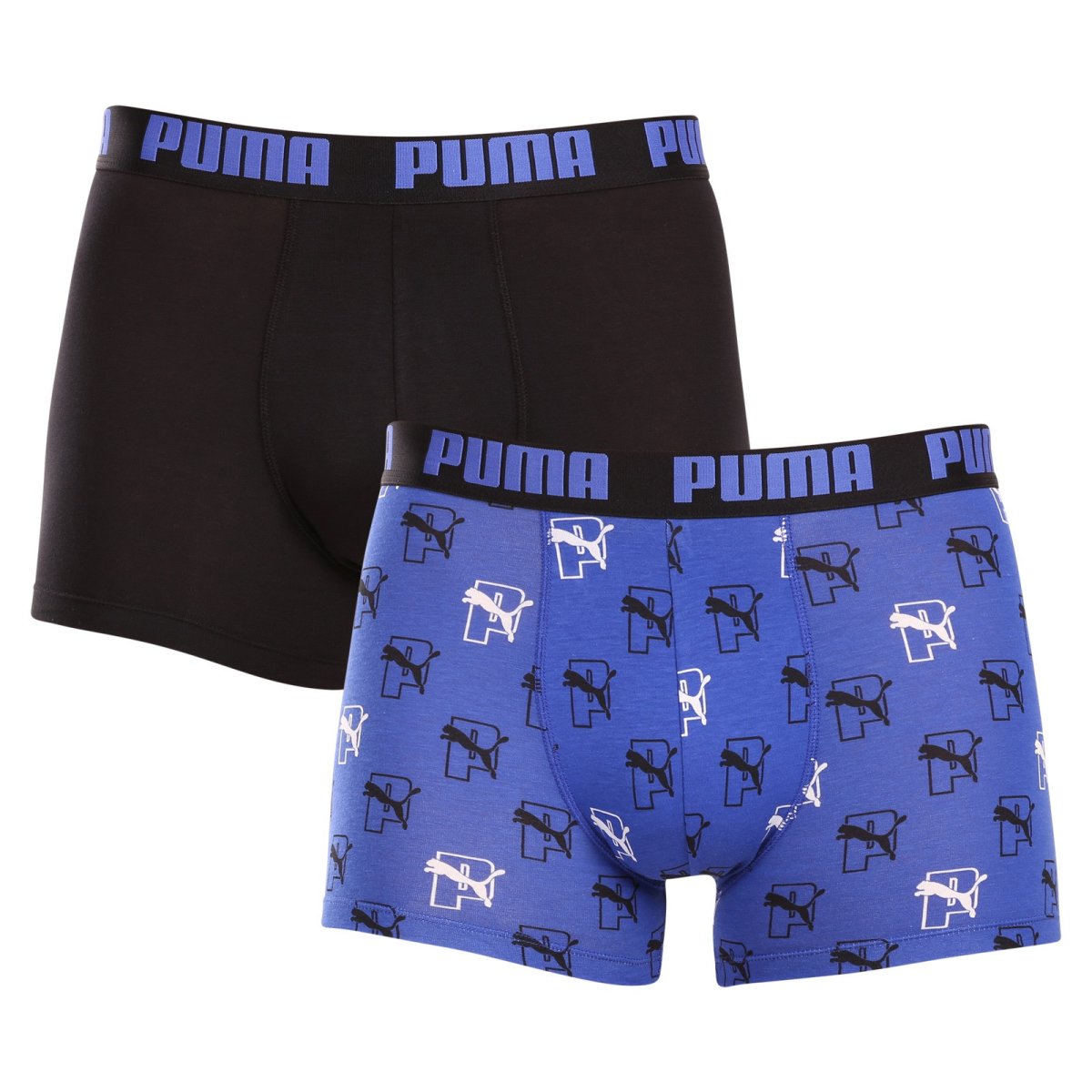 Puma 2PACK pánské boxerky vícebarevné (701228673 002) XXL Puma