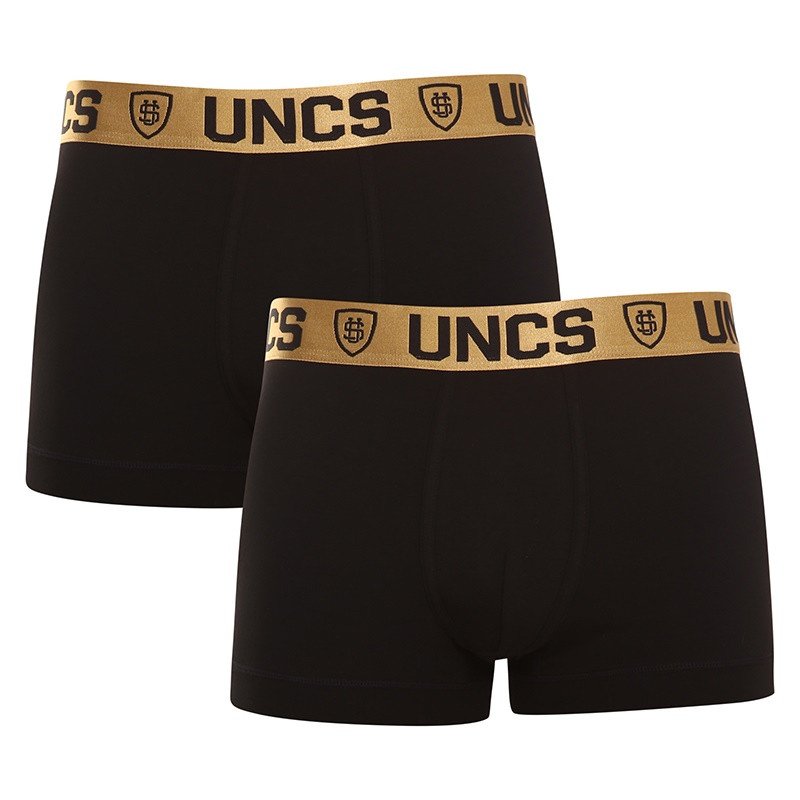 UNCS 2PACK pánské boxerky Goldman (19Z038PSPP) M UNCS