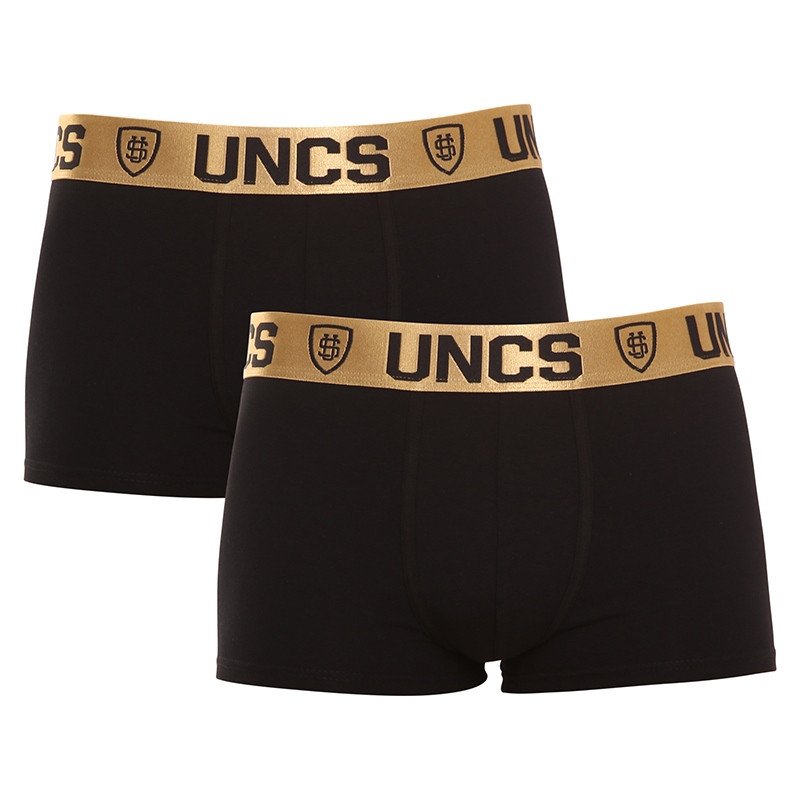 UNCS 2PACK pánské boxerky Goldman (21L171PSPP) XXL UNCS