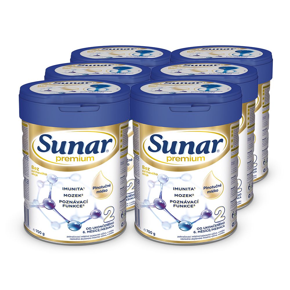 Sunar Premium 2 6x700 g Sunar